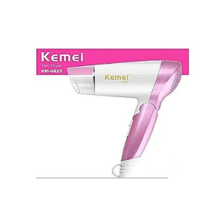 Kemey KM6833 Cool and Hot Electric Foldable Hair